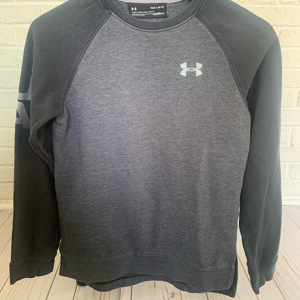 GUC Under Armour Black / Grey Crewneck Sweatshirt